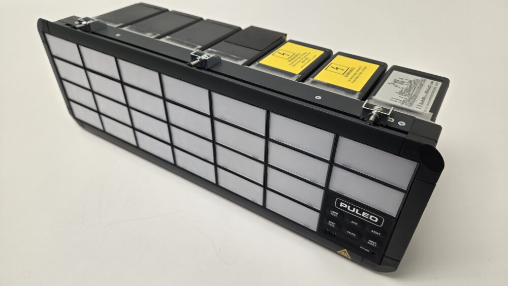 PE725 Alarm Annunciator with 26 Active Points, 125VDC Field Contacts, Relay Outputs, and Medium Windows