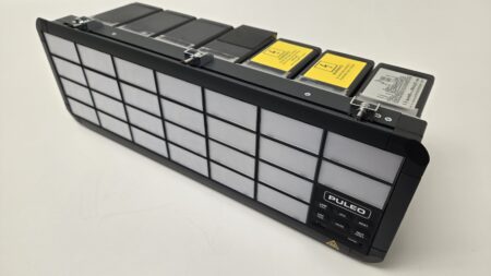PE725 Alarm Annunciator with 26 Active Points, 125VDC Field Contacts, Relay Outputs, and Medium Windows